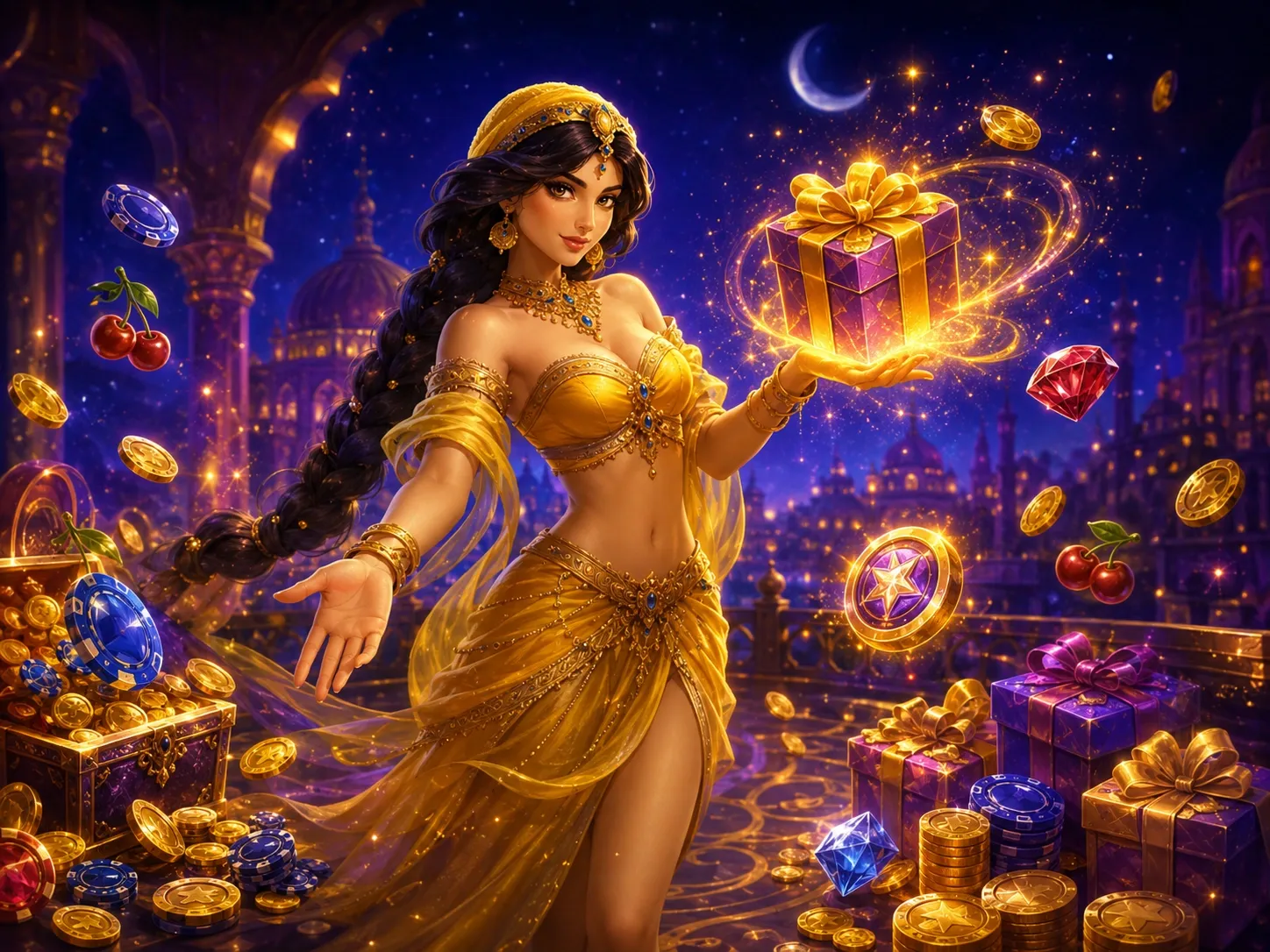 Golden Magic Bonus Treasure Night
