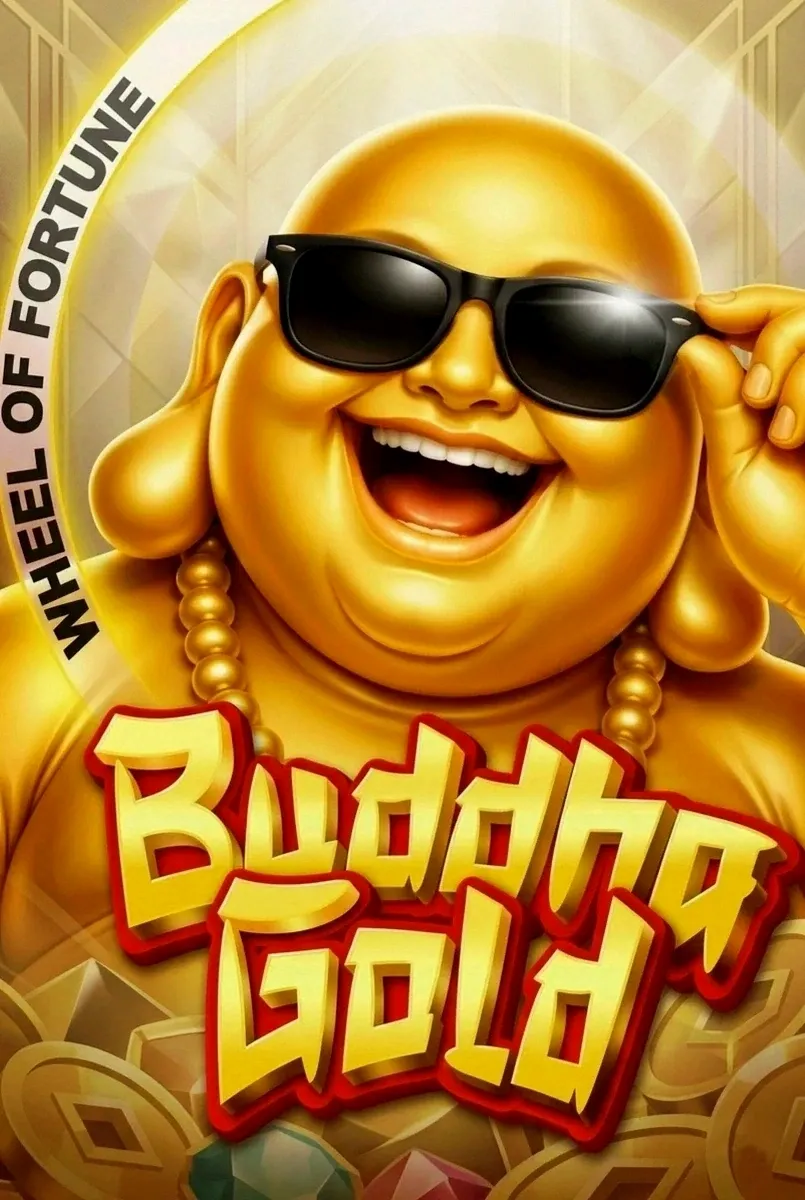 Buddha gold wheel of fortune